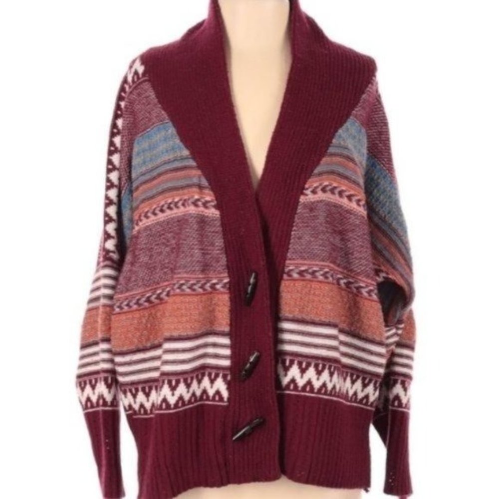 Jon & Anna Cardigan Striped Oversized M